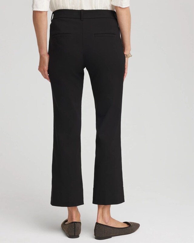 Emme Cropped Flared Pants - image 3